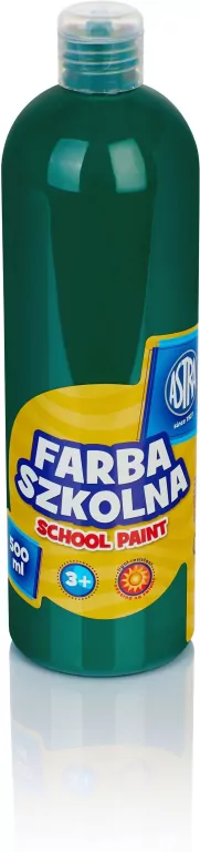 Farba plakatowa ciemno-zielony 0,5 L - tantis.pl