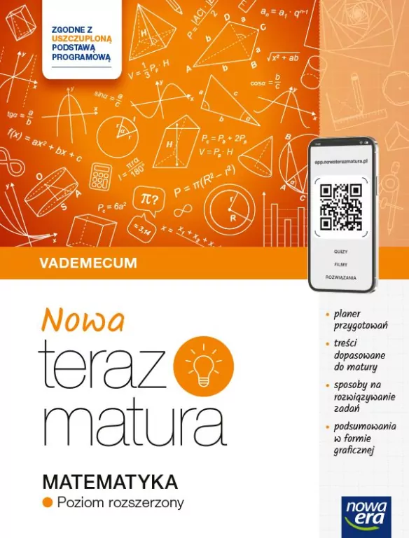 NOWA Teraz matura Matematyka 2024/2025. Vademecum. Poziom rozszerzony - tantis.pl
