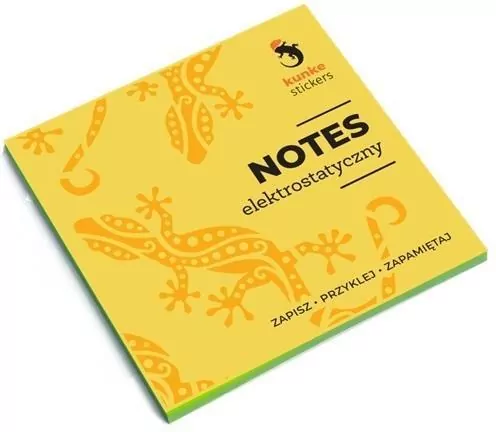 Notes elektrostatyczny zielony 100 karteczek - tantis.pl