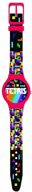 Zegarek analogowy w puszce Tetris - tantis.pl
