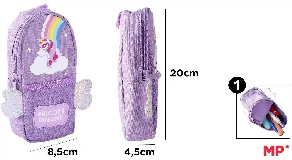 Piórnik Unicorn 200x85x45mm - tantis.pl