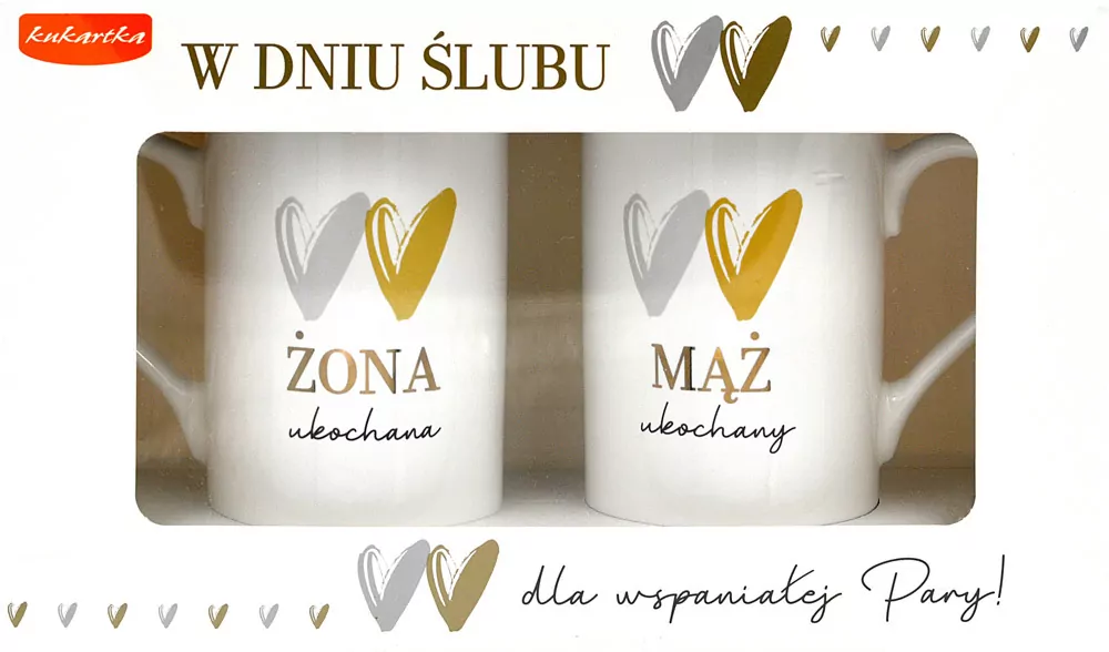 Zestaw Kubków: W Dniu Ślubu - tantis.pl