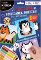 Pikselowa wyklejanka Zwierzaki KIDEA - tantis.pl