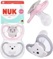 NUK. Perfect Match. Smoczek. 6-18 miesięcy. Kot. Miś. 2 sztuki - tantis.pl