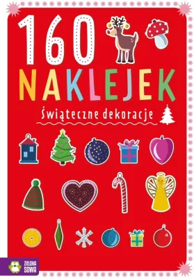 160 naklejek. Świąteczne dekoracje
