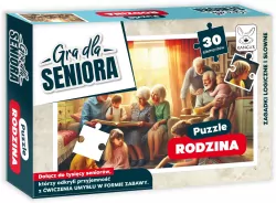 Gra dla Seniora. Puzzle Rodzina