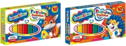 Plastelina kwadratowa Bambino. 10 kolorów
