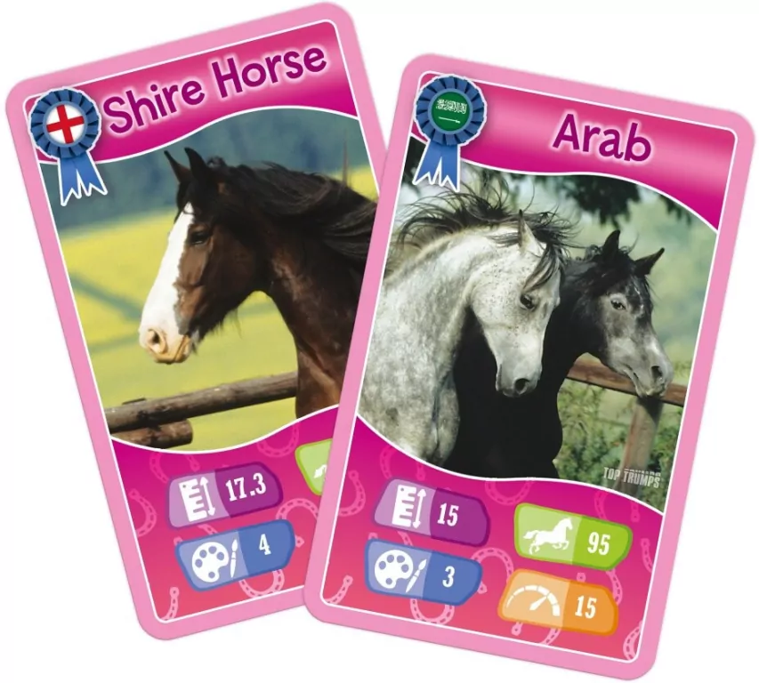 Top trumps Konie, Kucyki i Jednorożce - tantis.pl