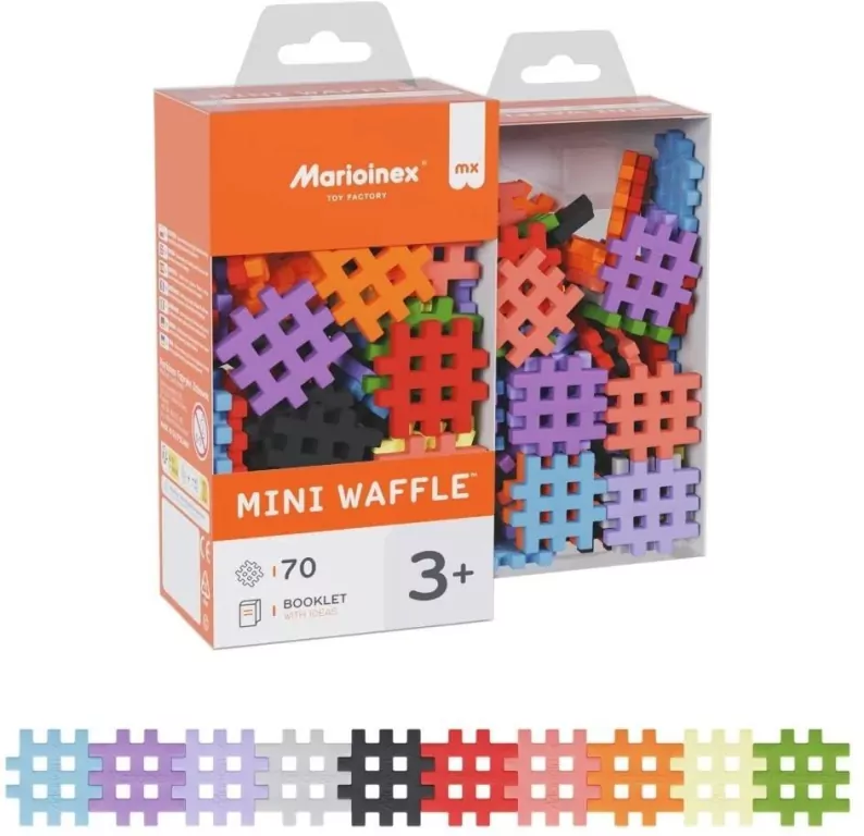 Klocki Mini Waffle 70elem - tantis.pl