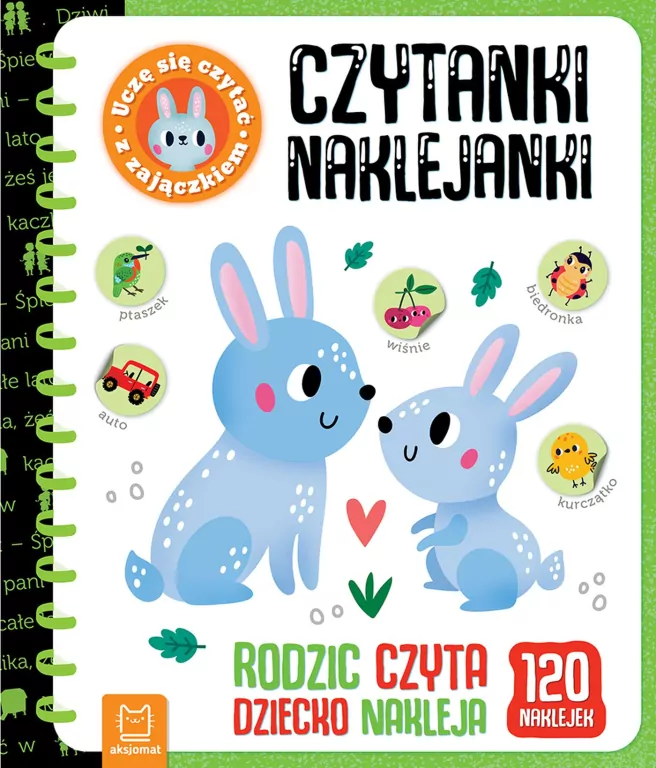 Czytanki-naklejanki. Uczę się czytać z zajączkiem - tantis.pl