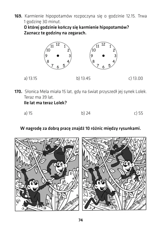 Kangurek Niko i zadania matematyczne dla klasy 2 - tantis.pl