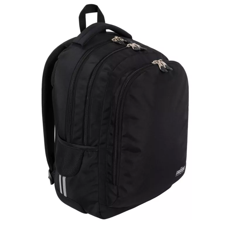 Plecak 3-komorowy Black Vintage - tantis.pl