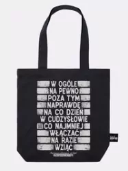 Parszywa 10. Torba bawełniana czarna