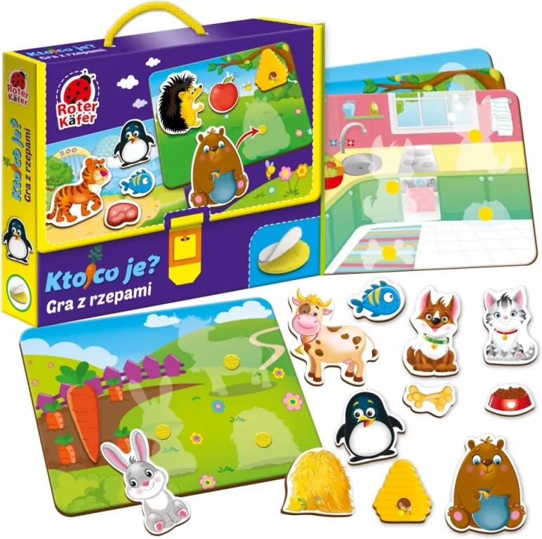 Kto gdzie mieszka? Gra z rzepami - tantis.pl