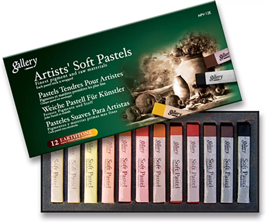 Pastele olejne suche Artists 12szt sepia MUNGYO - tantis.pl