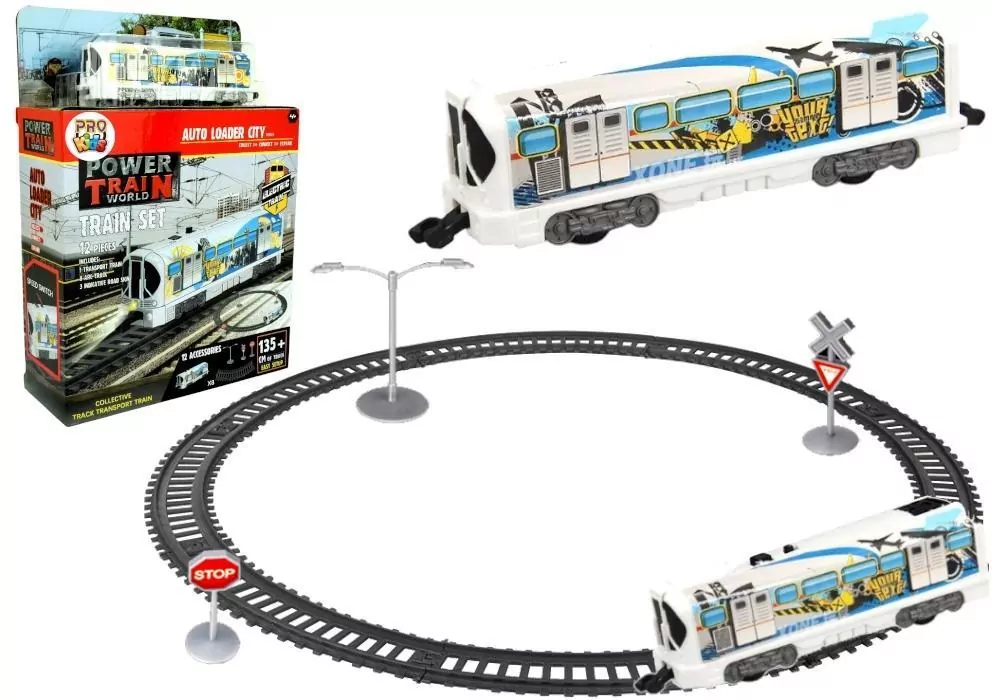 Kolejka elektryczna 135cm miejska b/o - tantis.pl