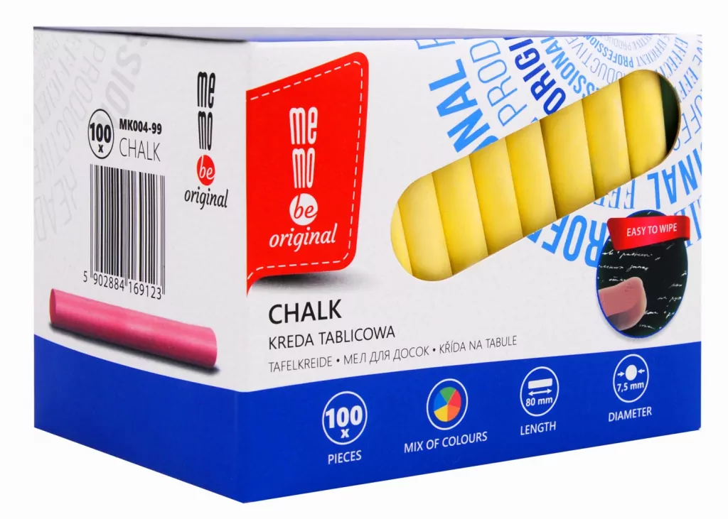Kreda tablicowa kolorowa MemoBe - tantis.pl