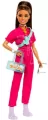 Barbie Lalka różowy kombinezon - tantis.pl