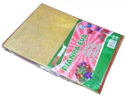 Pianka brokatowa 20x30cm. Złota - tantis.pl