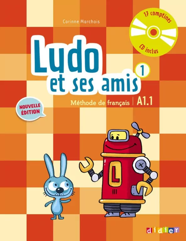 Ludo et ses amis 1 niveau A1.1+CD DIDIER - tantis.pl