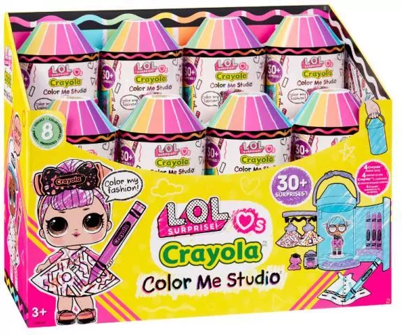 LOL Surprise Loves CRAYOLA Color Me Studio Asst - tantis.pl
