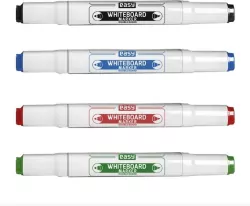 Marker suchościeralny podwójny 4 kolory EASY