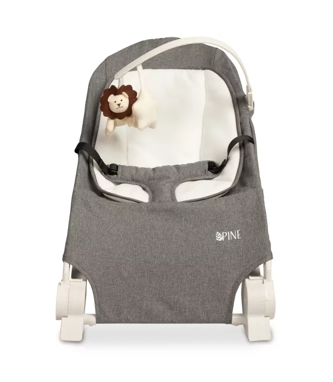 Caretero Leżaczek Pine grey - tantis.pl