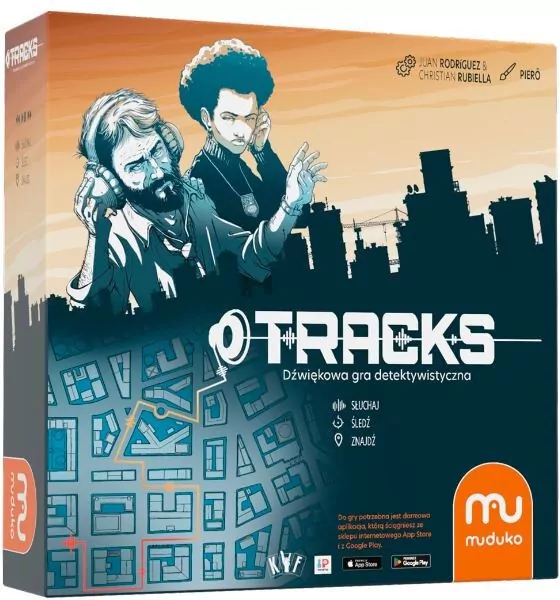 Tracks. Dźwiękowa gra detektywistyczna - tantis.pl