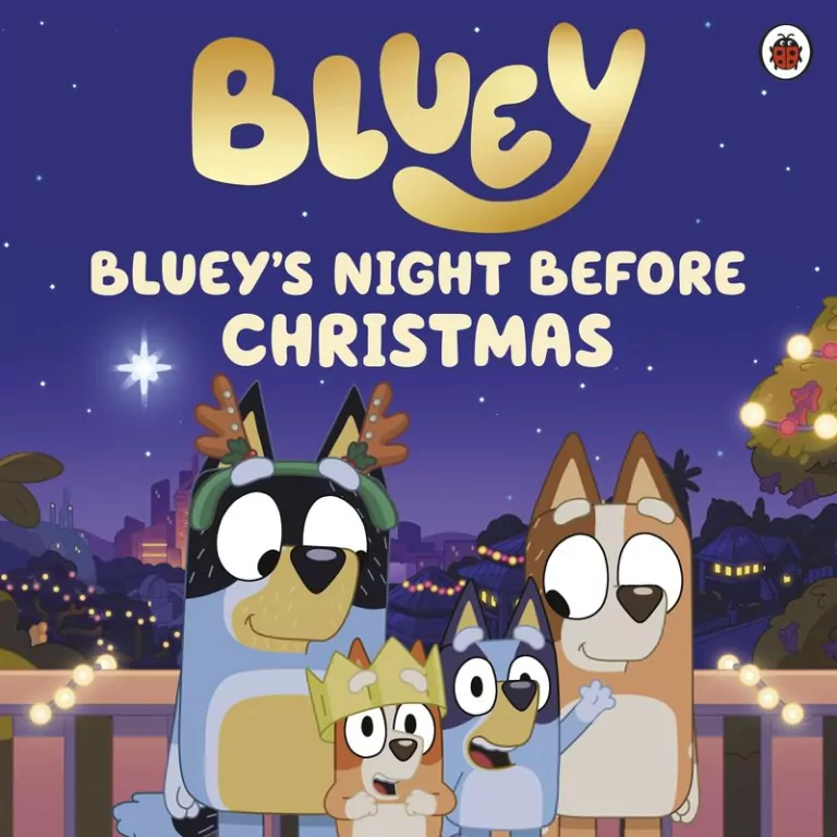 Bluey Bluey's Night Before Christmas wer. angielska - tantis.pl