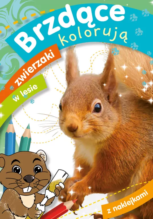Brzdące kolorują. Zwierzaki w lesie - tantis.pl