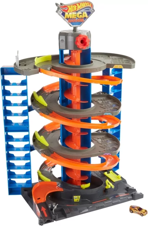 Hot Wheels City Zestaw Zakręcony Megagaraż - tantis.pl