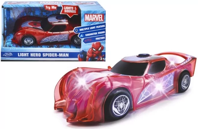 AUTO OSOB JADA SPIDERMAN DZ/SW P/B 18X8X9 SIMBA - tantis.pl