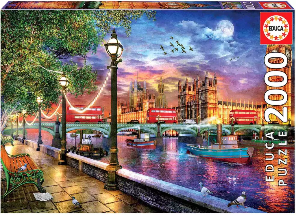 Puzzle 2000. Londyn - tantis.pl