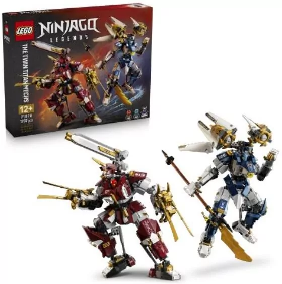 LEGO® Bliźniacze tytanowe mechy 71870 - tantis.pl