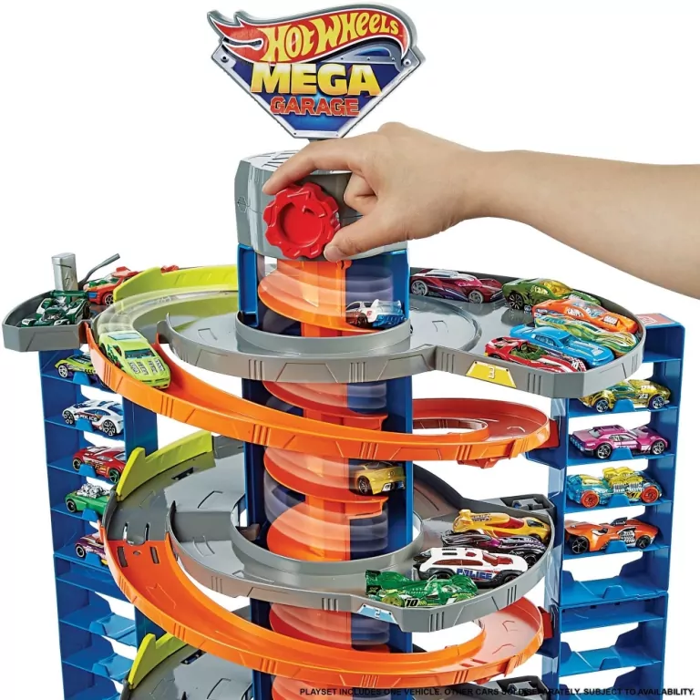 Hot Wheels City Zestaw Zakręcony Megagaraż - tantis.pl