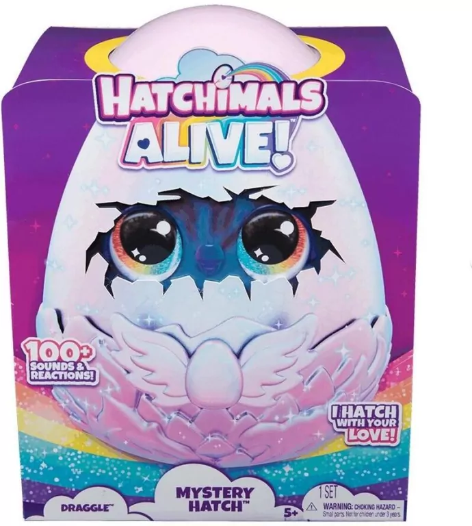 Hatchimals Alive Magiczne Jajo - Smoki - tantis.pl