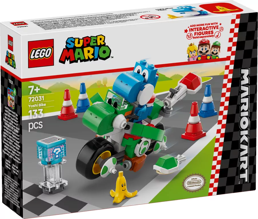 LEGO® Super Mario. Mario Kart™ – Yoshi Bike 72031 - tantis.pl