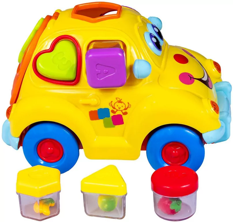 Zabawne auto z muzyką i światłem - tantis.pl