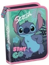 Piórnik dwuklapkowy bez wyposażenia Stitch Stay