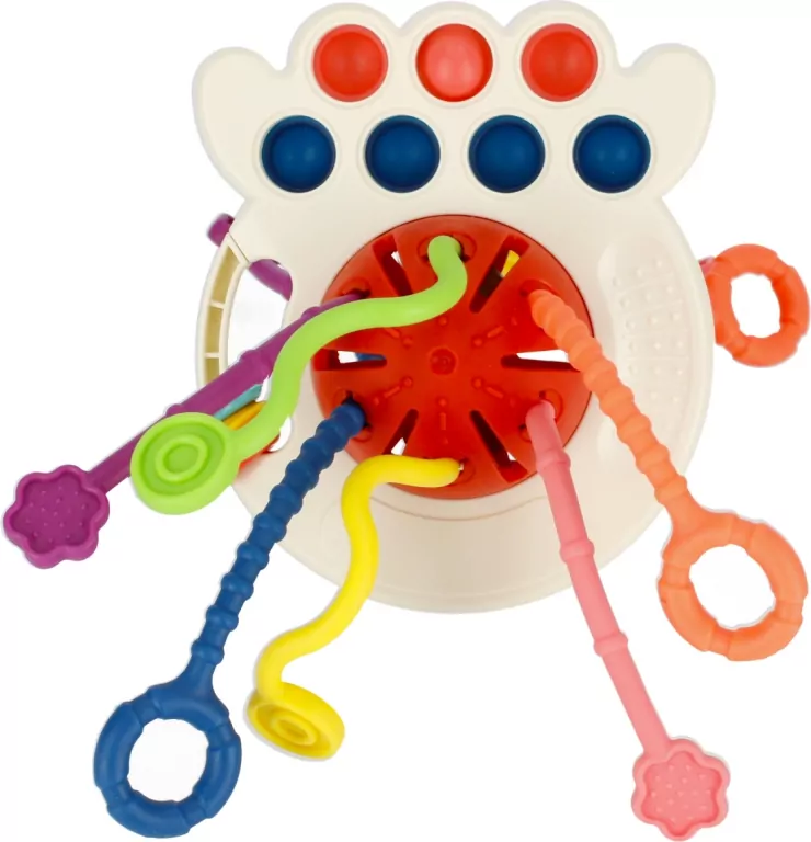 BAM BAM. Zabawka sensoryczna Ośmiornica 4w1 - tantis.pl