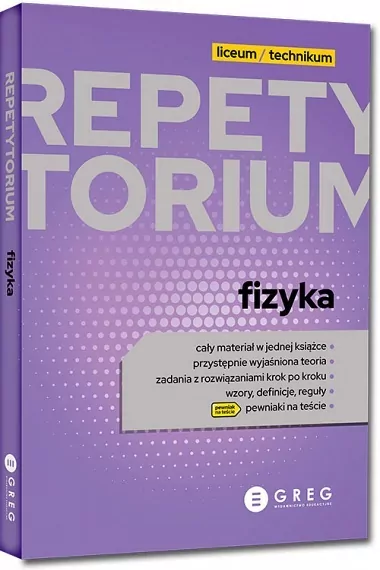 Fizyka. Repetytorium liceum i technikum - tantis.pl