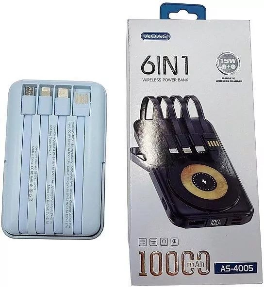 Powerbank 6w1 10000 mAh - tantis.pl