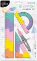 Zestaw geometryczny puzzle 20cm 4el KIDEA - tantis.pl
