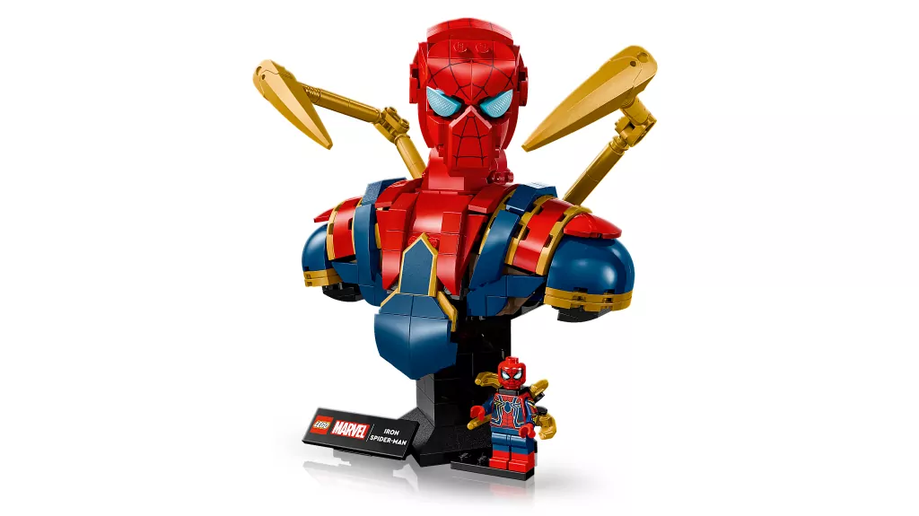LEGO® Popiersie Iron Spider-Mana 76326 - tantis.pl