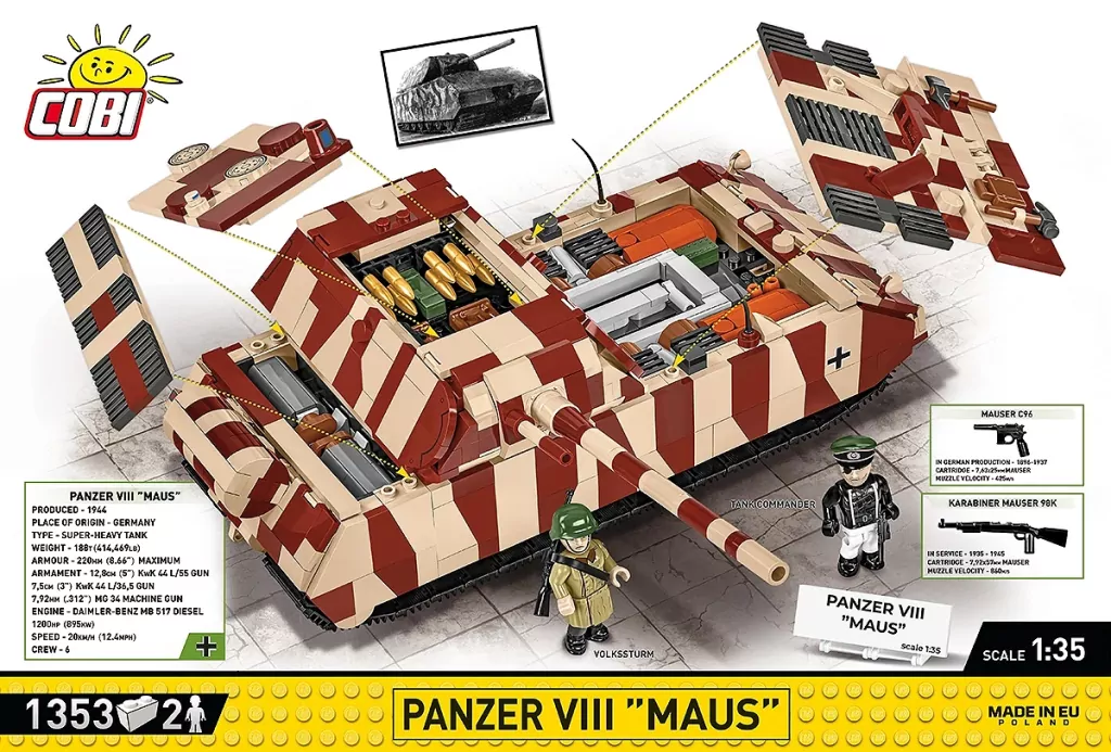 Historical Collection. Panzerkampfwagen VIII Maus - tantis.pl
