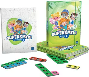 Supersmyki. Poziom B. Pakiet Pięciolatek - tantis.pl