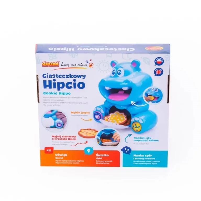 Ciasteczkowy Hipcio Dumel - tantis.pl