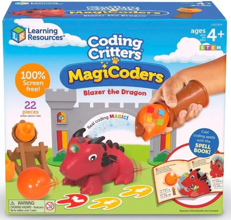 Robot do nauki programowania dla dzieci. Smok