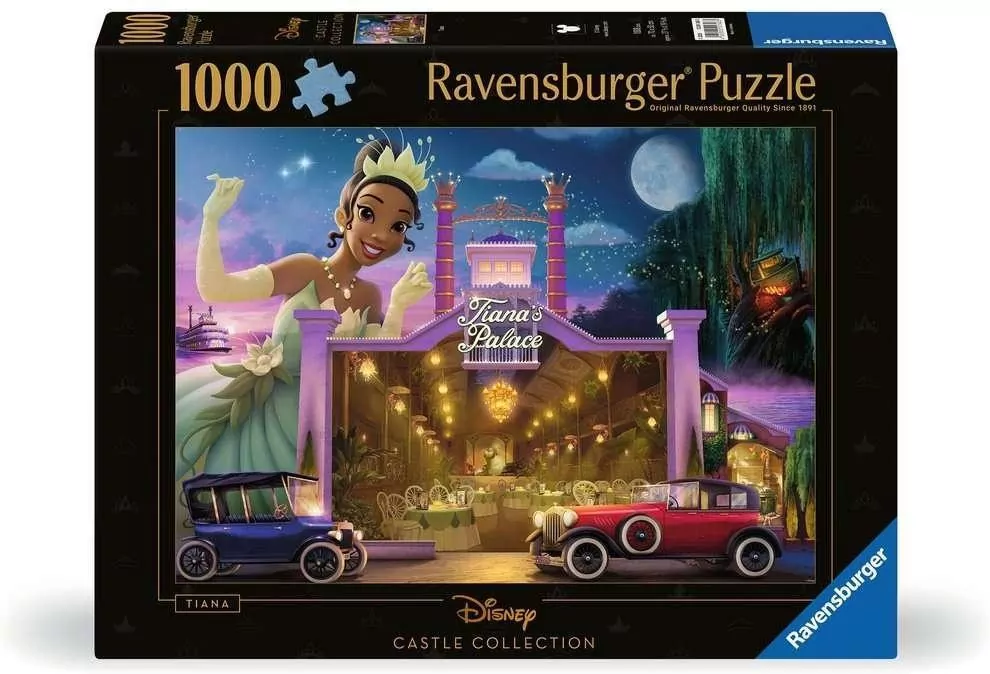 Puzzle 1000 Zamki Disneya Tiana - tantis.pl