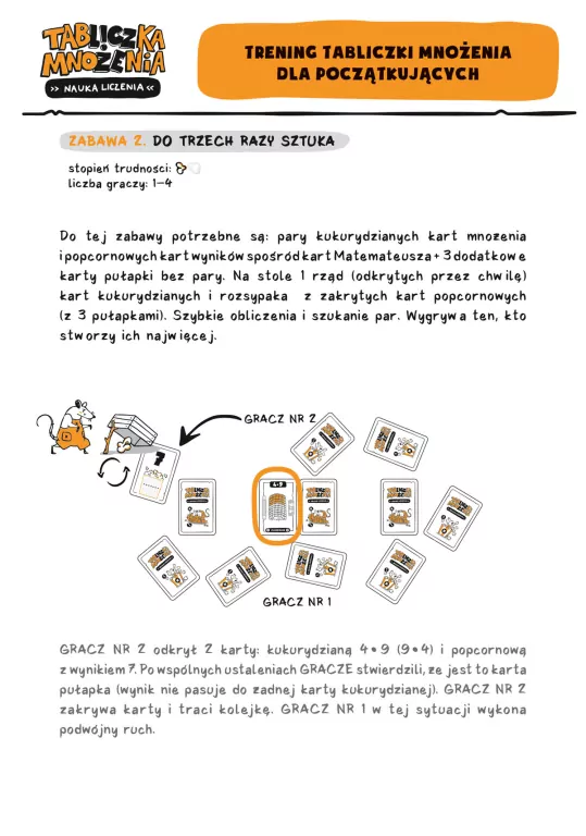 Tabliczka mnożenia. Nauka liczenia - tantis.pl